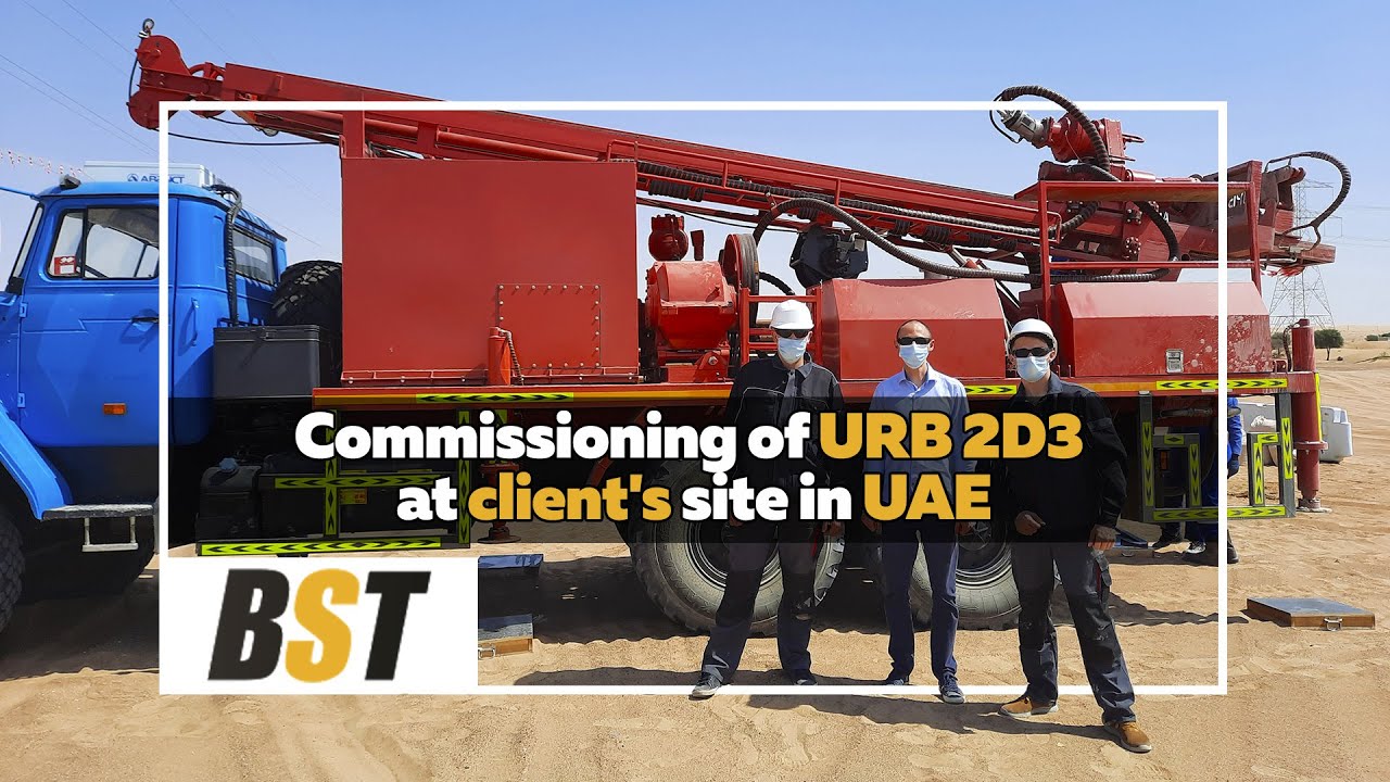 Commissioning of URB 2D3 at client's site in UAE