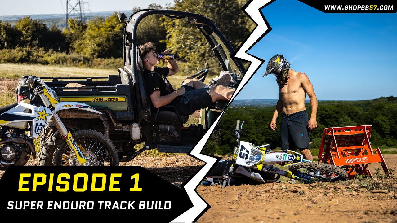 Строительство трассы KECKS SUPER ENDURO — ЭПИЗОД 1