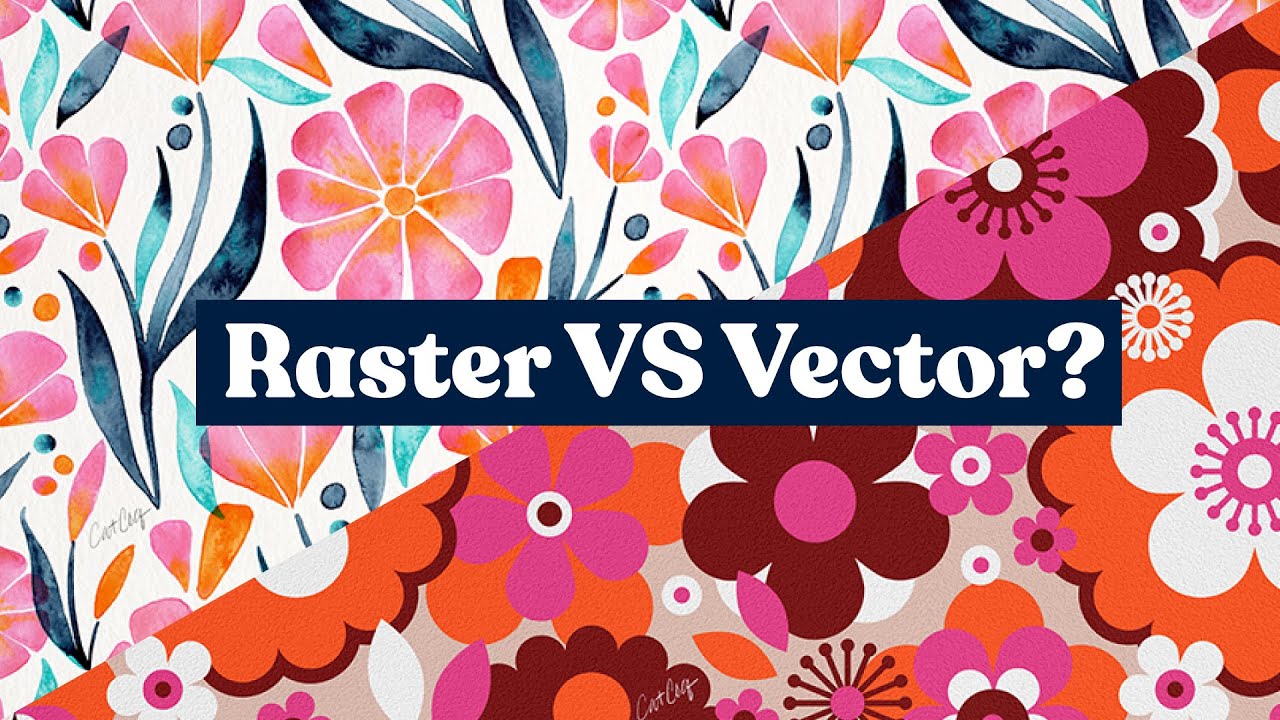 Raster VS Vector? Surface Design Tips for Art Licensing