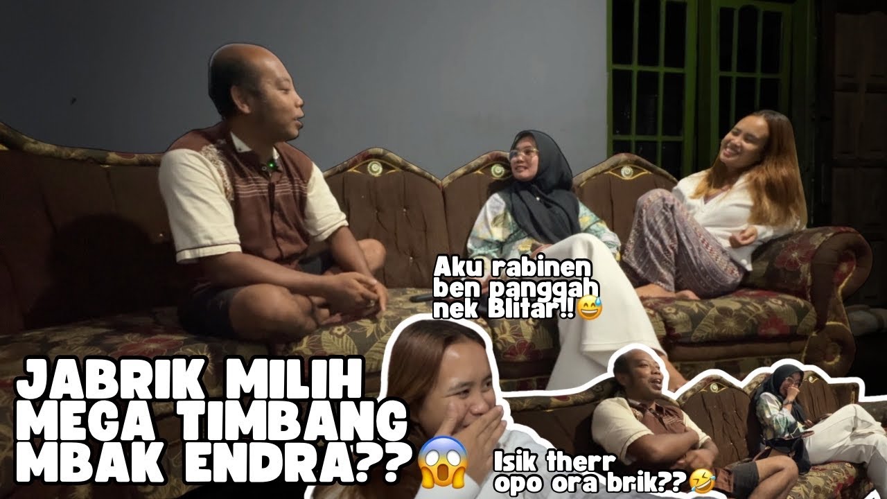 PERJODOHAN MEGA KARO JABRIK - sing lanang wes ora patek therrrr🤣‼️