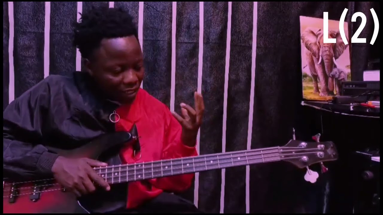 KUJIFUNZA BASS GUITAR LESSON 2 BY CELE SOLO BASS