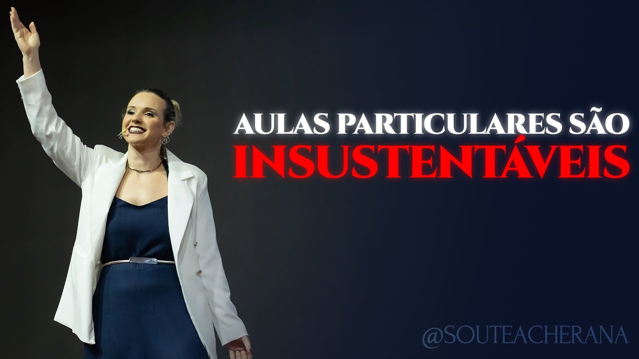 Por que viver só de aulas particulares é insustentável em 2026