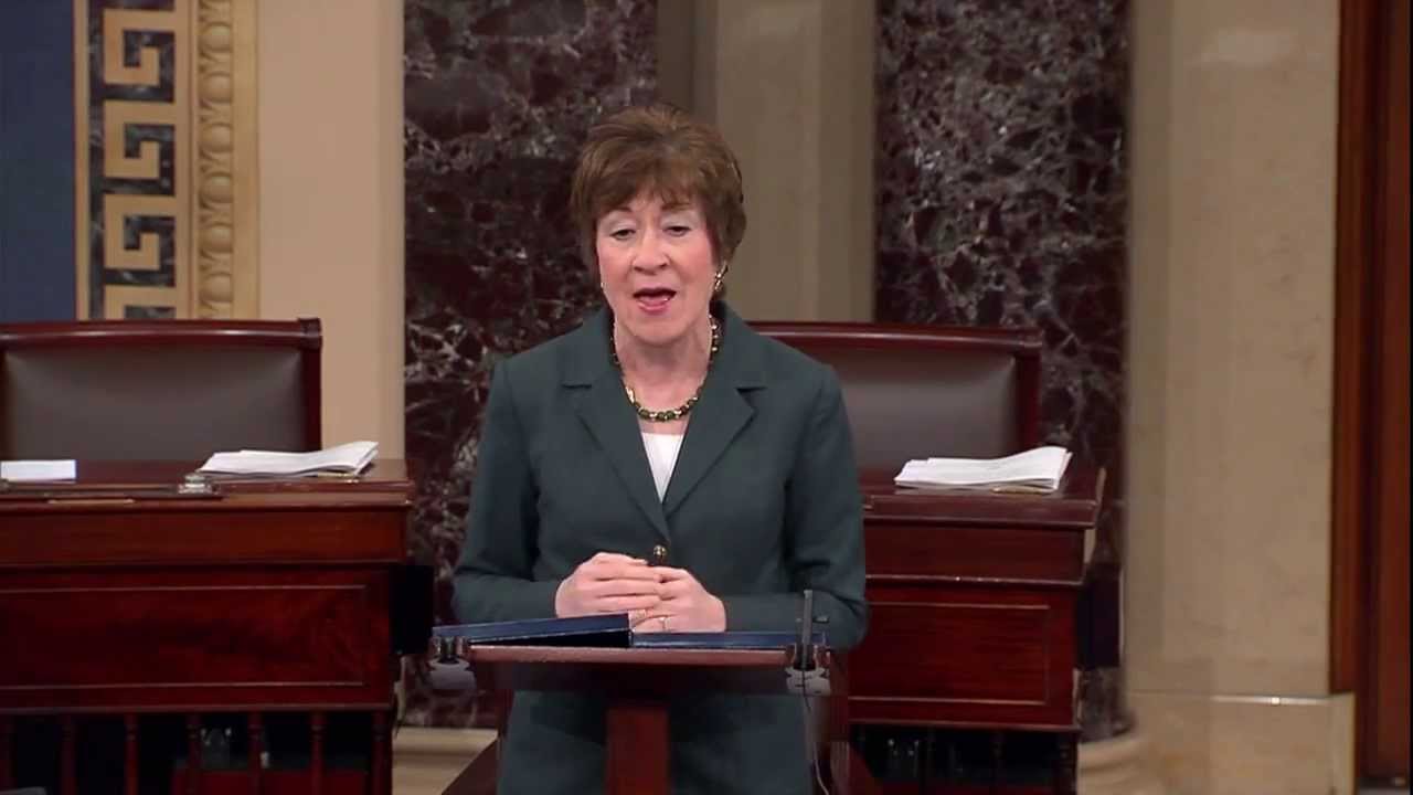 Senator Collins Speaks About Manchin-Toomey Compromise