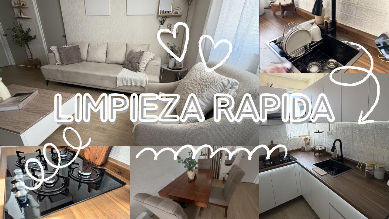 LIMPIEZA RÁPIDA 🧼 | ✨Receta facil | Tips de Limpieza 🏡