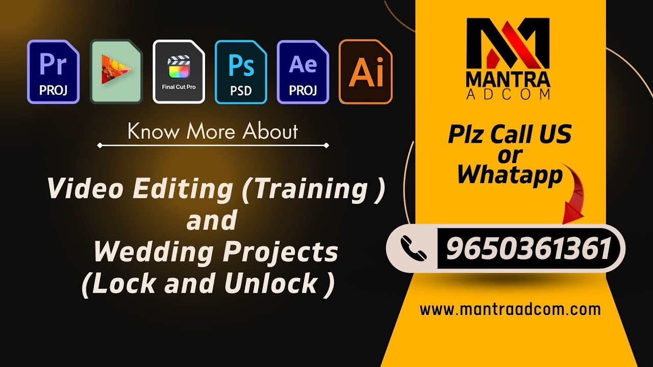 MANTRA ADCOM - Training | Tutorial | TemplatesVideo Editing | Graphics Designing | Online Course