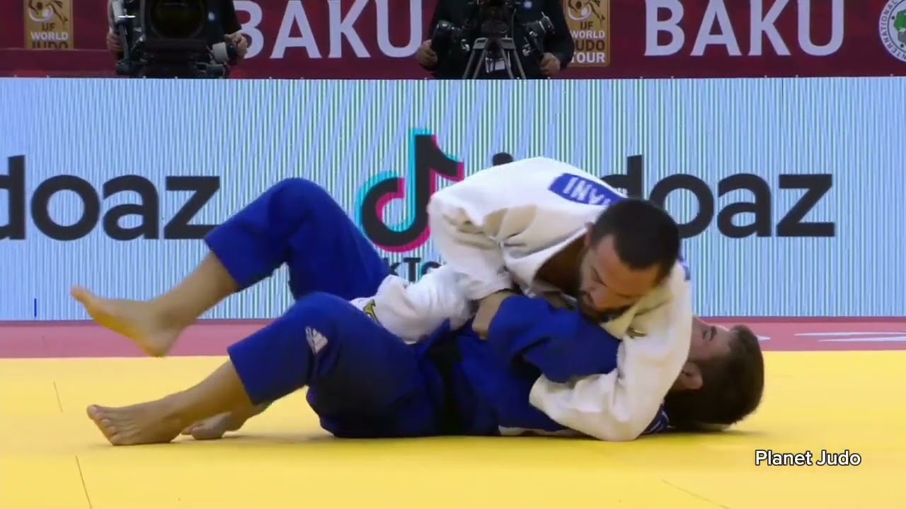 Lukhumi CHKHVIMIANI 🇬🇪 🆚️ Andrea CARLINO 🇮🇹 | 2 раунд/-60кг | Большой Шлем Баку 2023