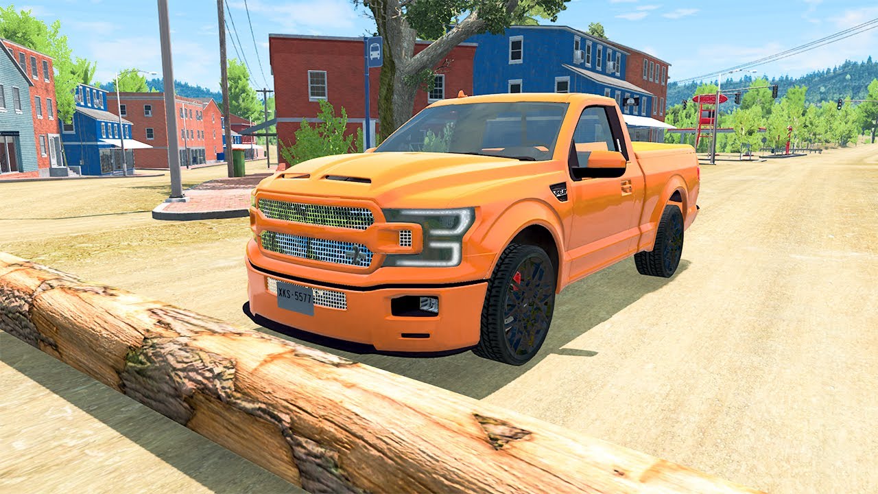 Cars vs Fallen Tree #2 - BeamNG DRIVE | SmashChan