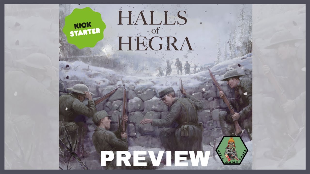 Halls of Hegra from Tompet Games Kickstarter Post-Play Thoughts and Preview