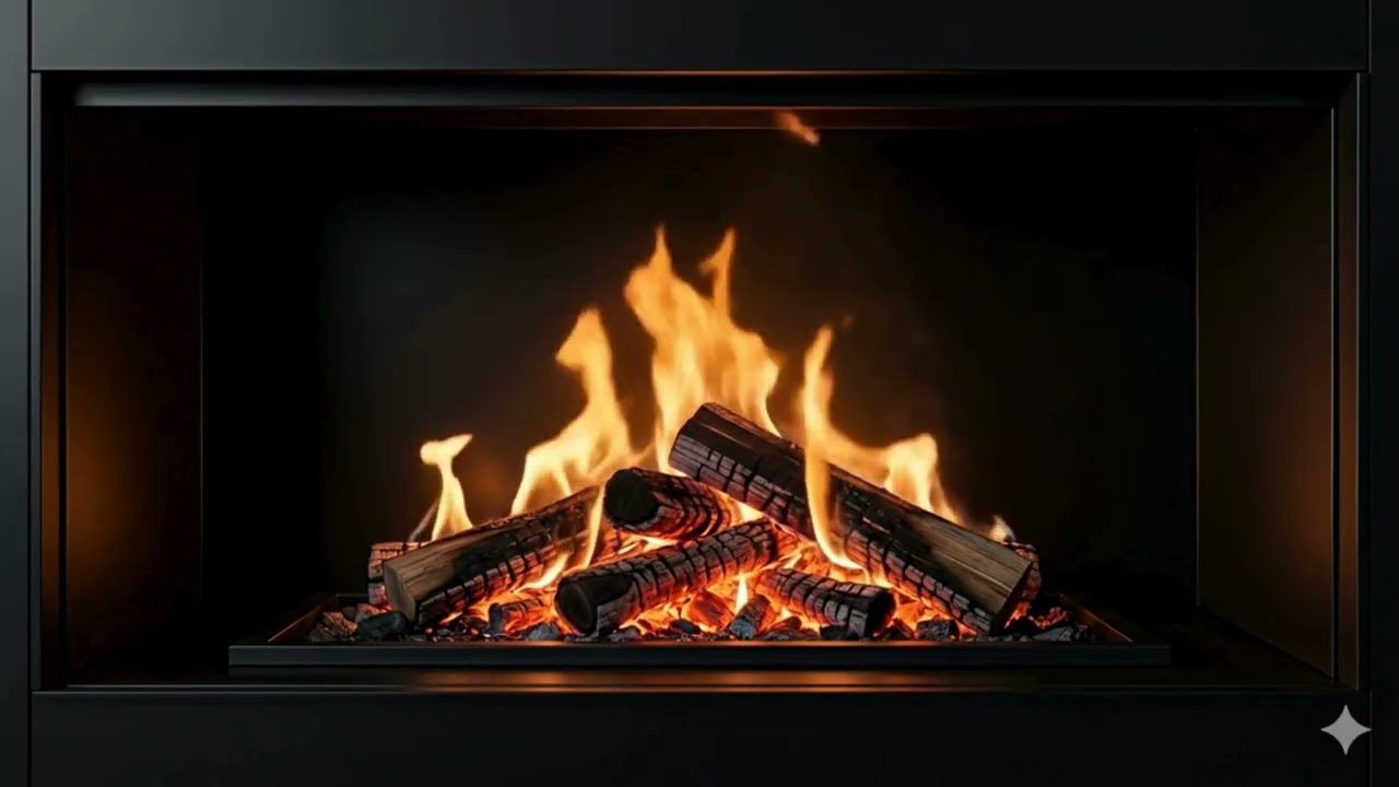 Relaxing Fireplace 4K 🔥 Cozy Fire Sounds for Sleep & Relaxation