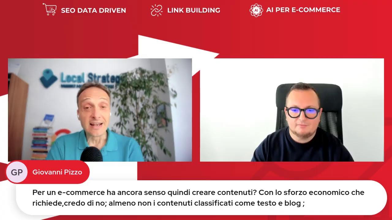Dalla SEO locale a quella Internazionale - Chiacchierata tra Luca Bove e Massimo Fattoretto