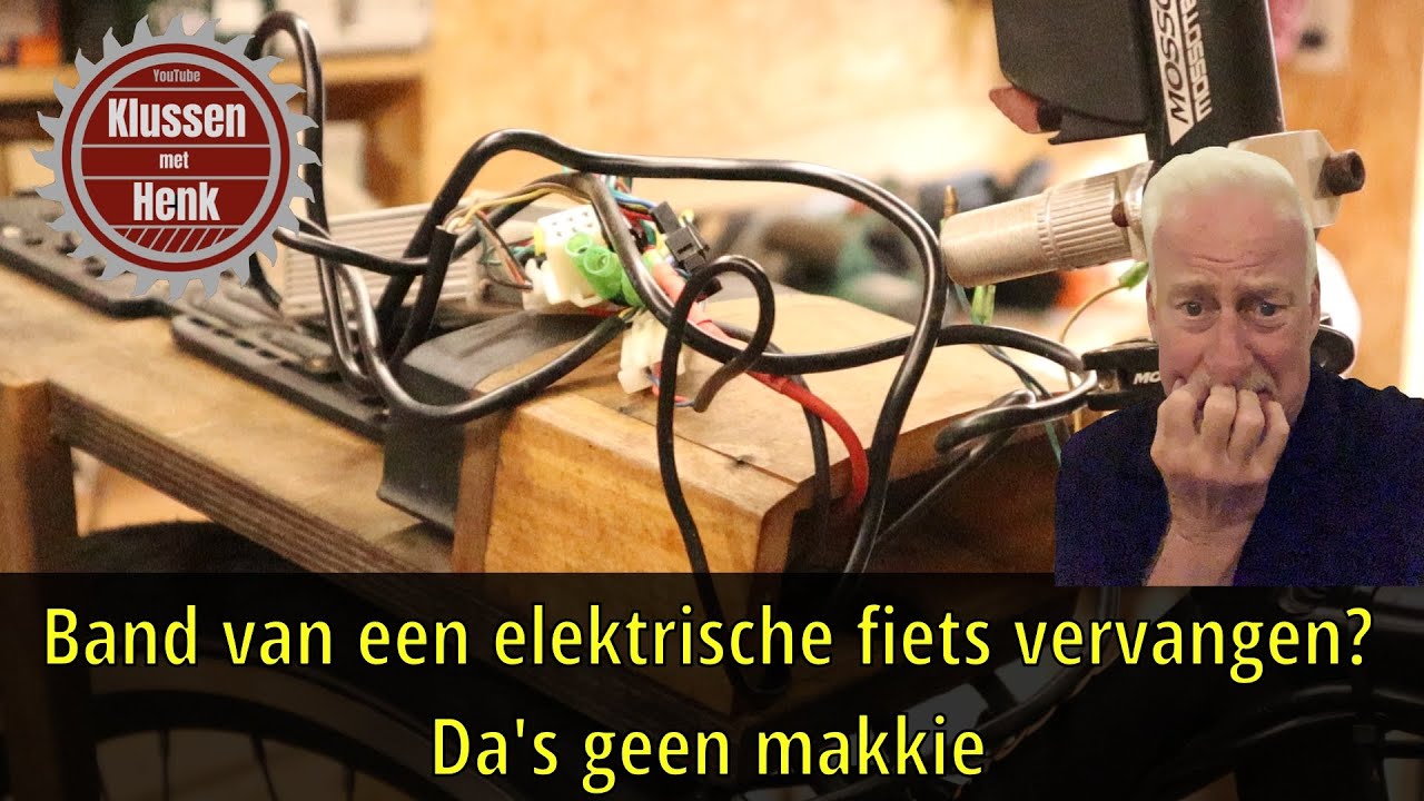 Zo kun je de band van je elektrische fiets vervangen