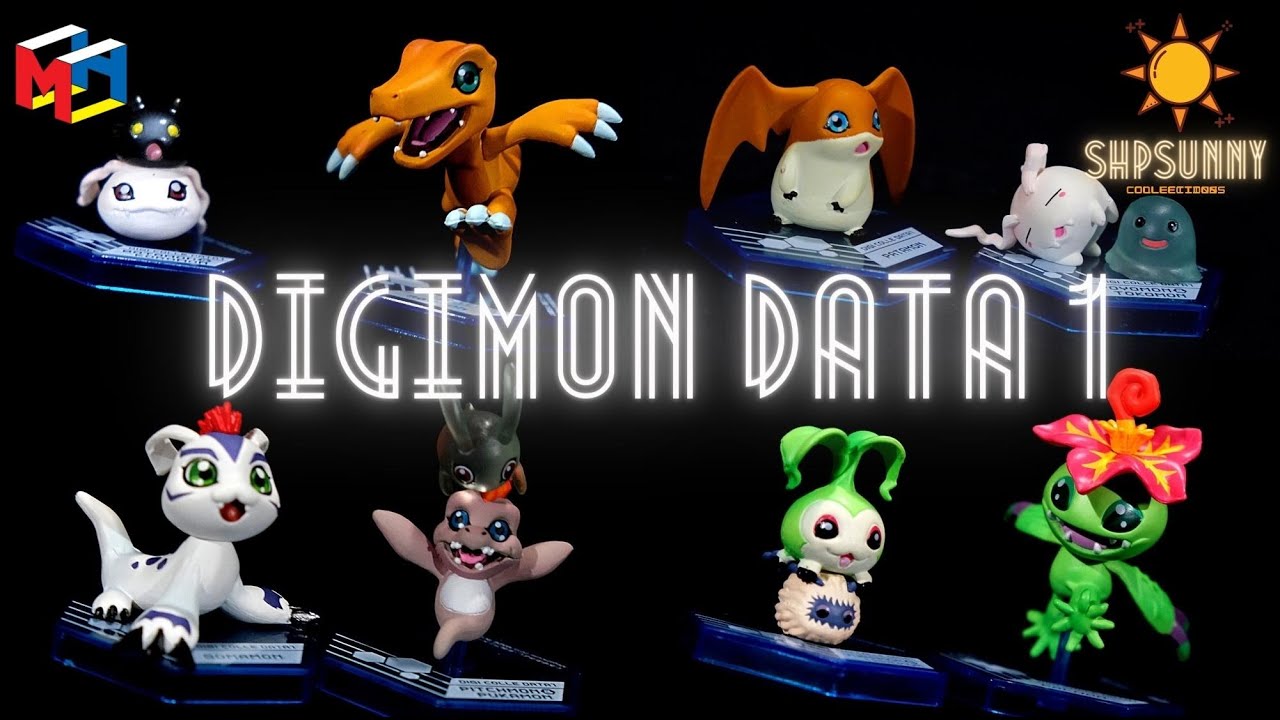 Digimon Data 1 - Digimon Mystery Collection 2020 Unboxings!