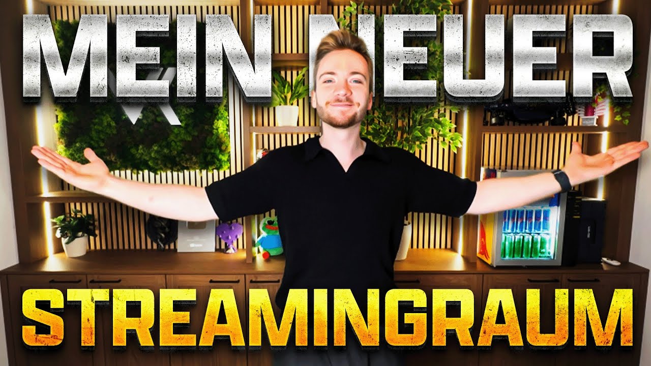 DAS ist mein NEUES STREAMING SETUP! (Roomtour)
