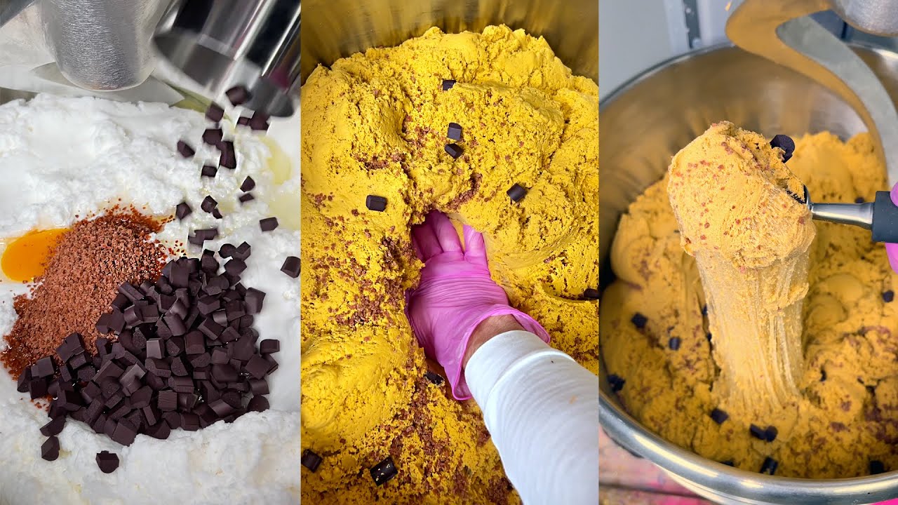 Make Chocolate Chip Cookie Dough Slime with me!