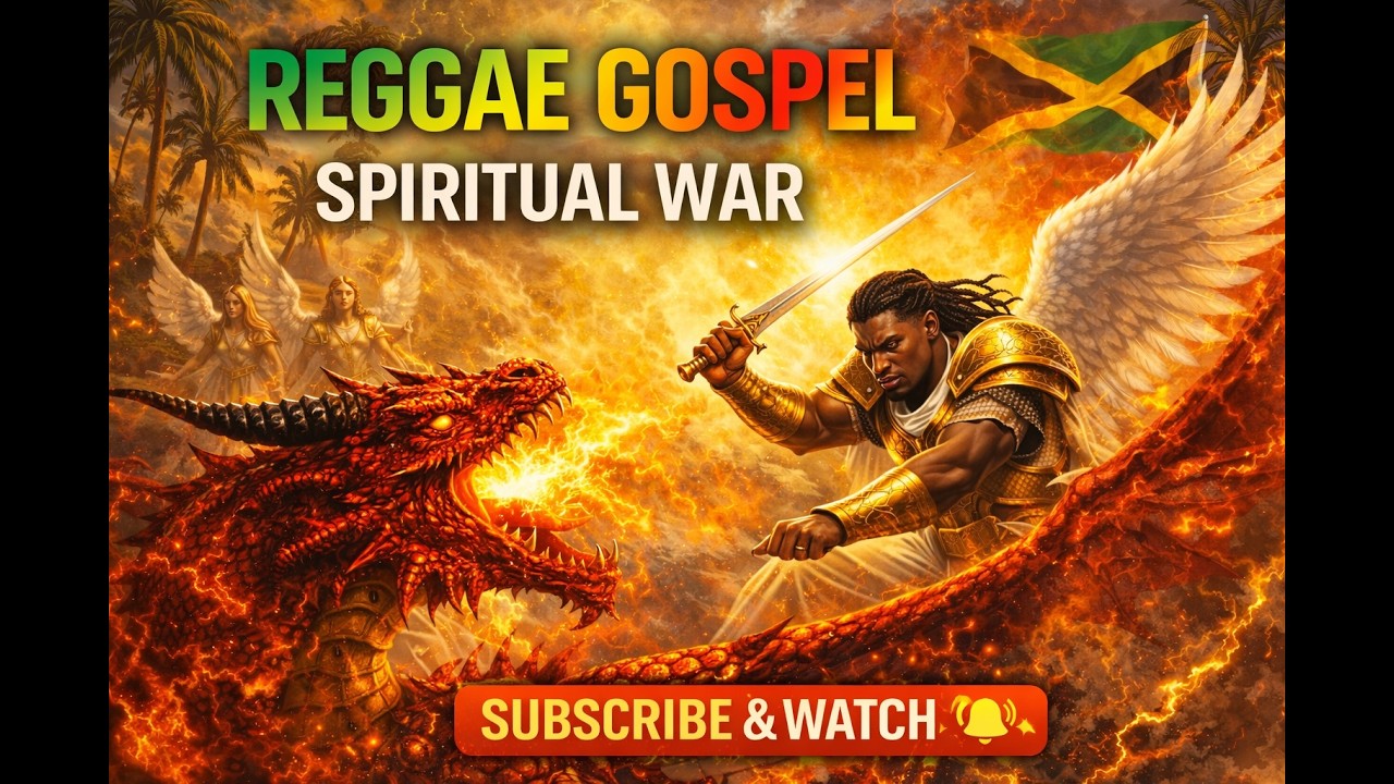 WAR IN HEAVEN ⚔️ Michael vs The Dragon | Revelation 12:7–12 Reggae gospel