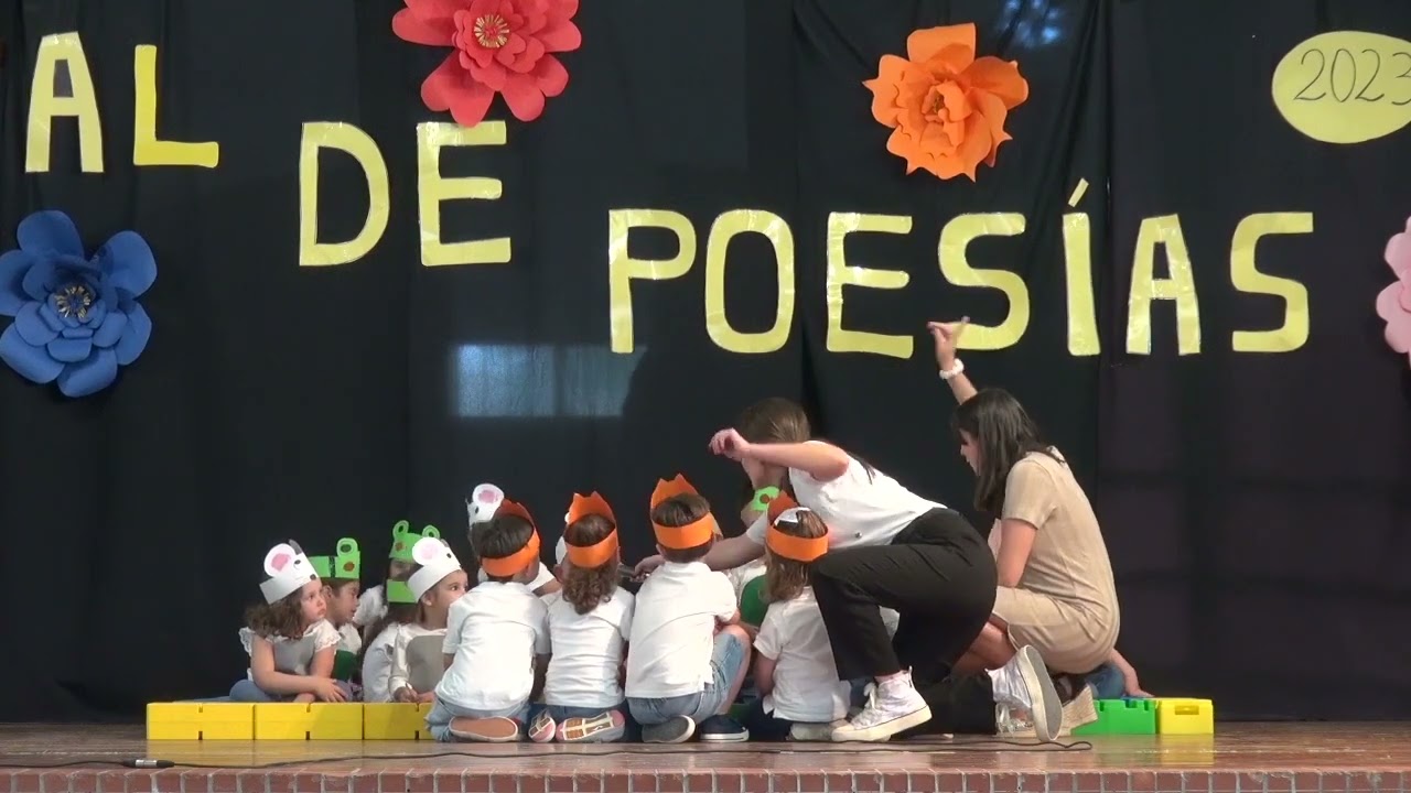 Recital de poesía del colegio 2023 ciclo infantil