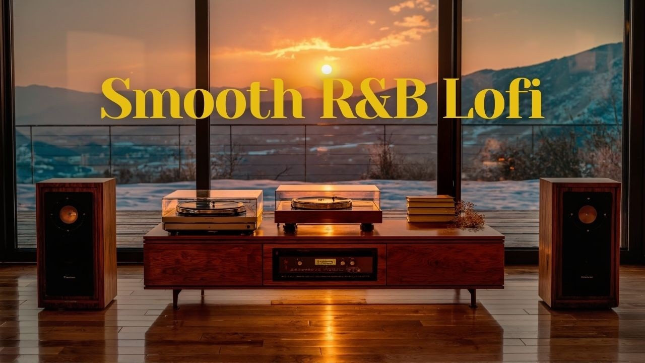 Golden Mountain Sunset 🌄 Vintage Lofi & Neo Soul R&B for a Calm, Focused Evening