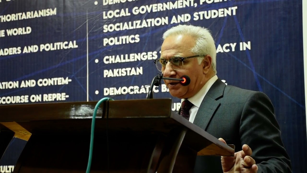 Dr. Nasir Jamal Khattak Speech in International Conference