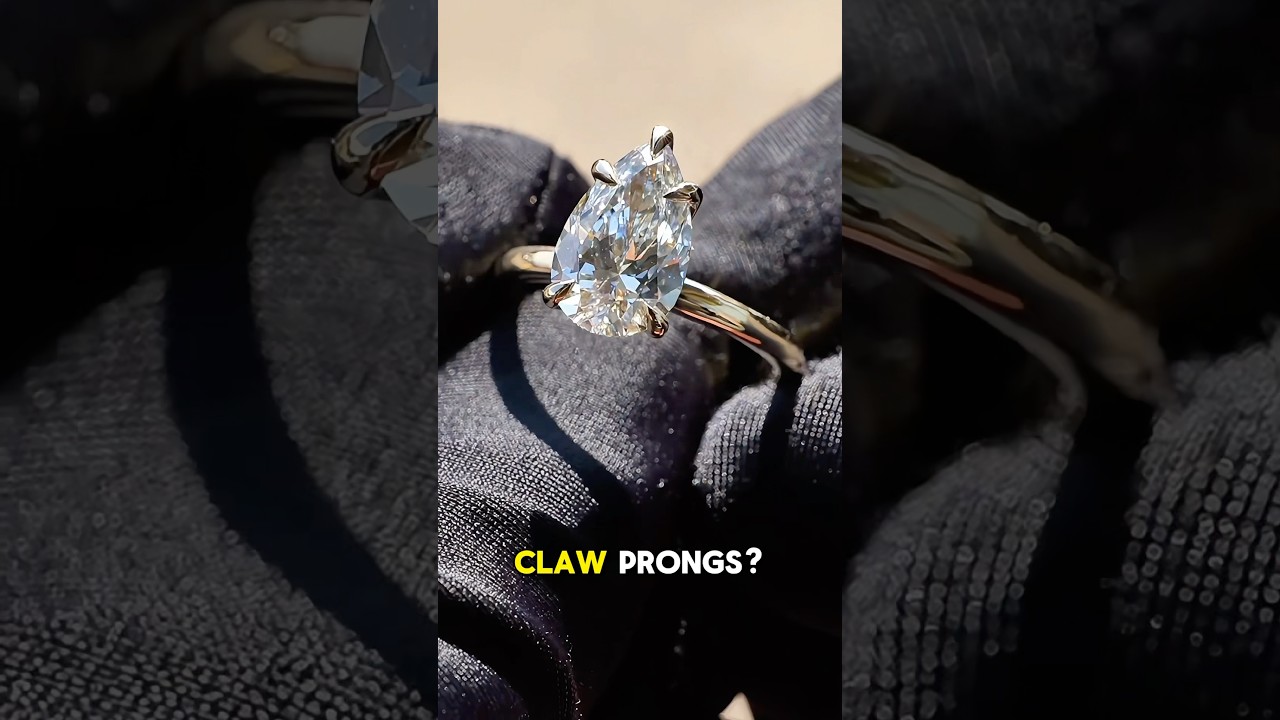 Claw Prongs on a 3ct Pear Diamond? Here&rsquo;s Why I Normally Say No&hellip;