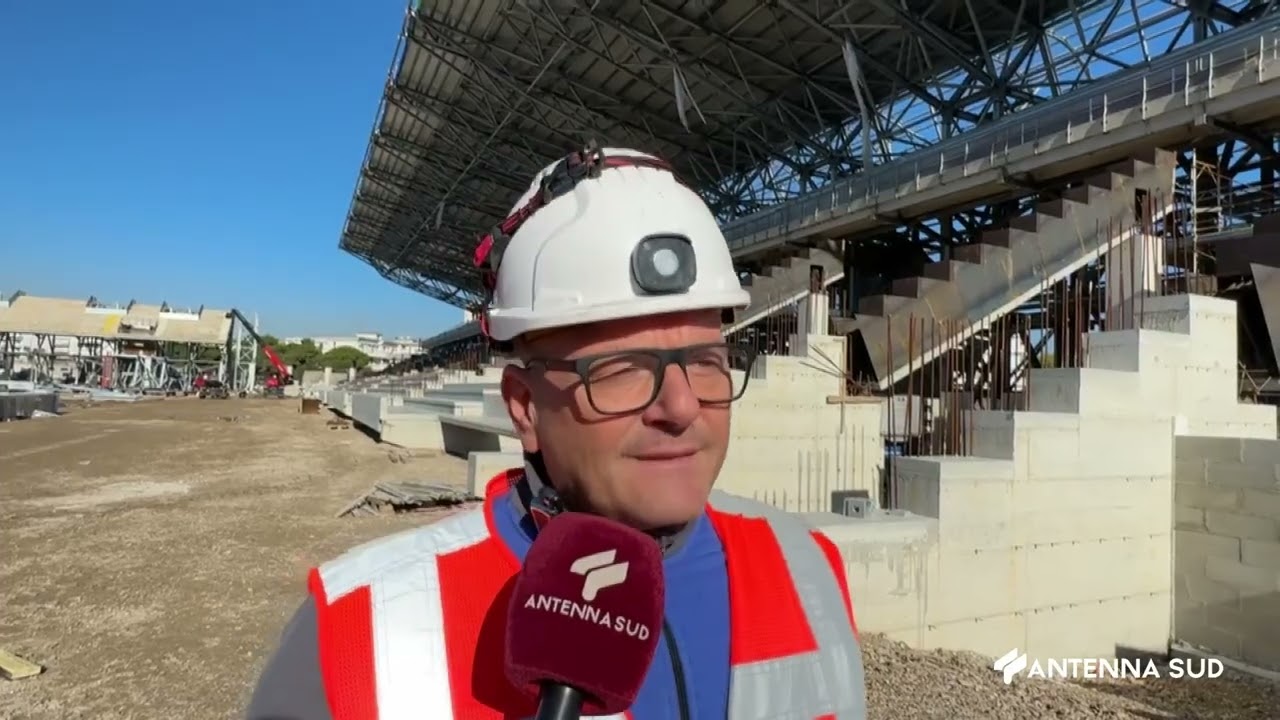 09 DICEMBRE 2025 - TARANTO - AGGIORNAMENTO LAVORI STADIO IACOVONE