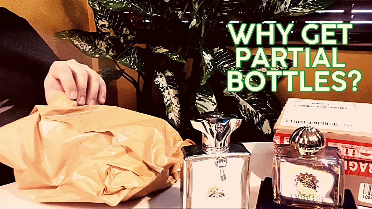 4 Amouages added to the collection + the advantages of getting partial bottles