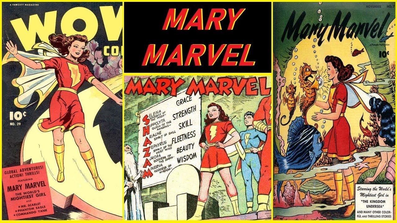 MARY MARVEL | SUPERHERO BIOGRAPHY | PRE-CRISIS