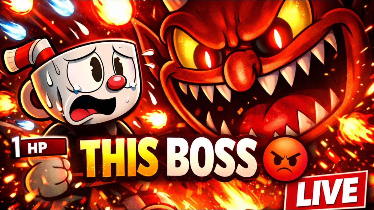 Cuphead Mobile = Pure Chaos LIVE 🔥💀