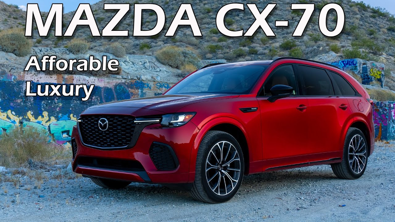 Mazda CX 70 — роскошный рядный 6-цилиндровый двигатель по более низкой цене!