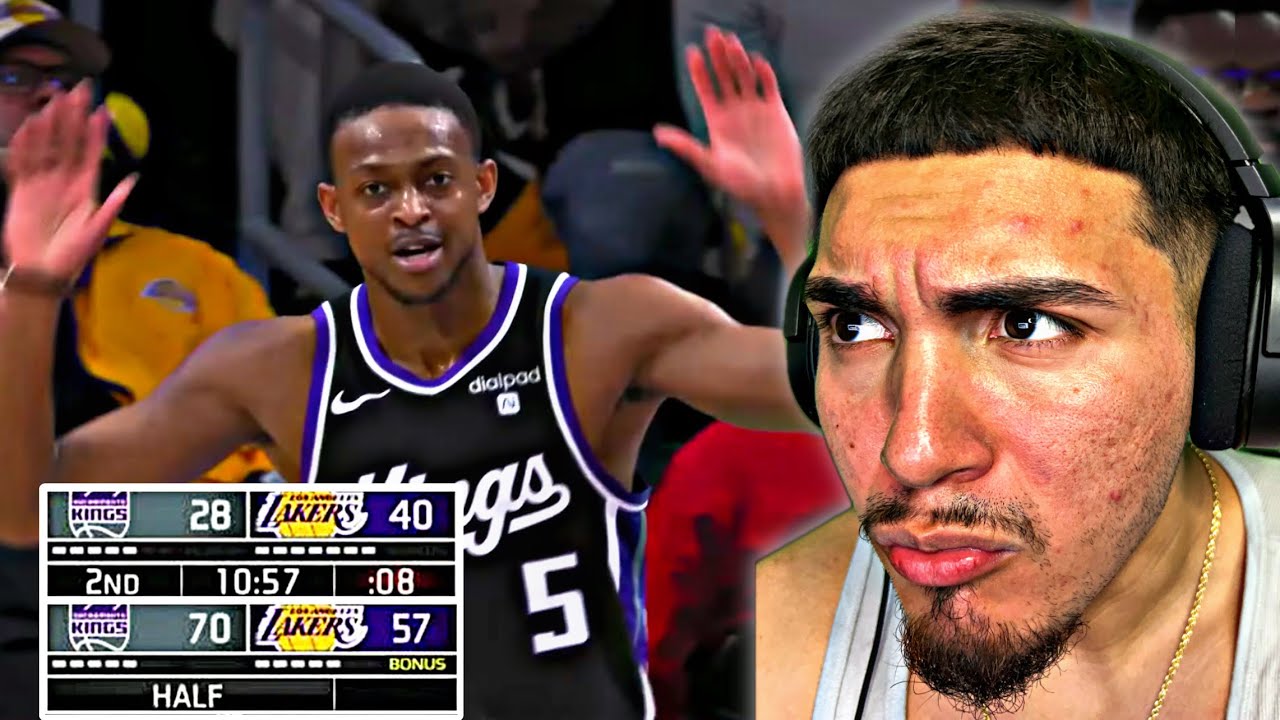 Fox Dropped 44?! LeBron Fan Reacts To Los Angeles Lakers vs Sacramento Kings Full Game Highlights