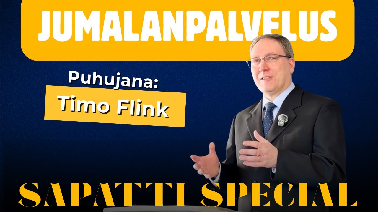 Jumalanpalvelus, vierailijana: Timo Flink