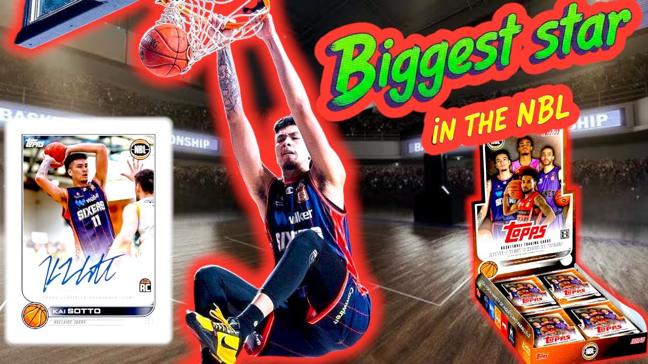 Охота на новичков Кая Сотто! Распаковка Topps NBL Hobby Box 2022-23, подробности позже