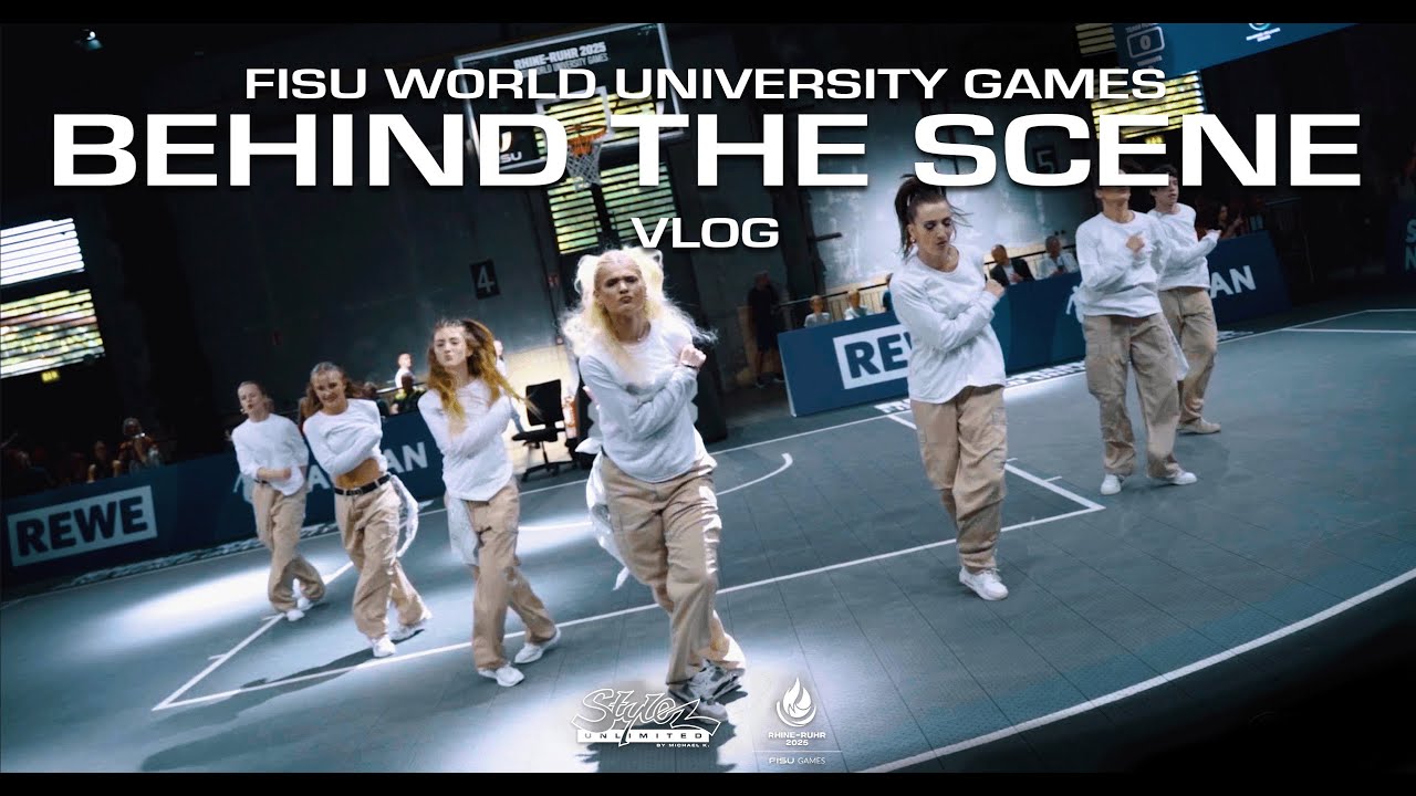 FISU WORLD UNIVERSITY GAMES | Stylez Unlimited | behind the scene | 3x3 Basketball | #rhineruhr2025