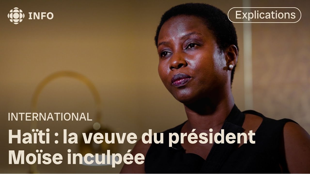 La veuve de l'ex-président haïtien Jovenel Moïse inculpée | D'abord l'info