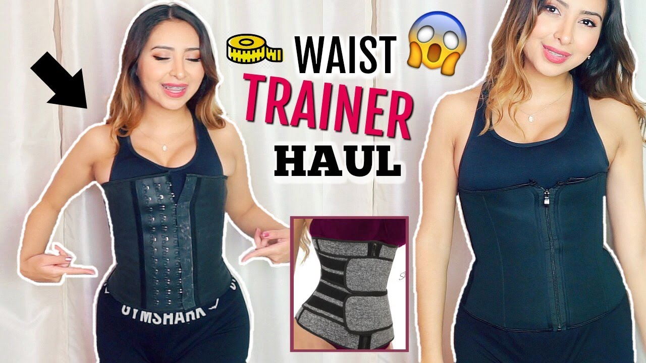 TRYING ON WAIST TRAINERS FOR THE *FIRST* TIME! ft. Femme Shapewear Haul
