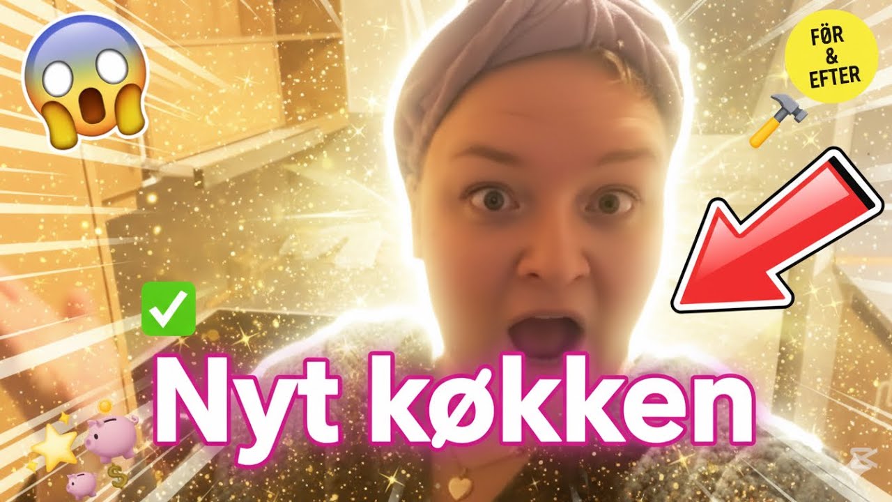 Langt om længe nyt køkken ￼