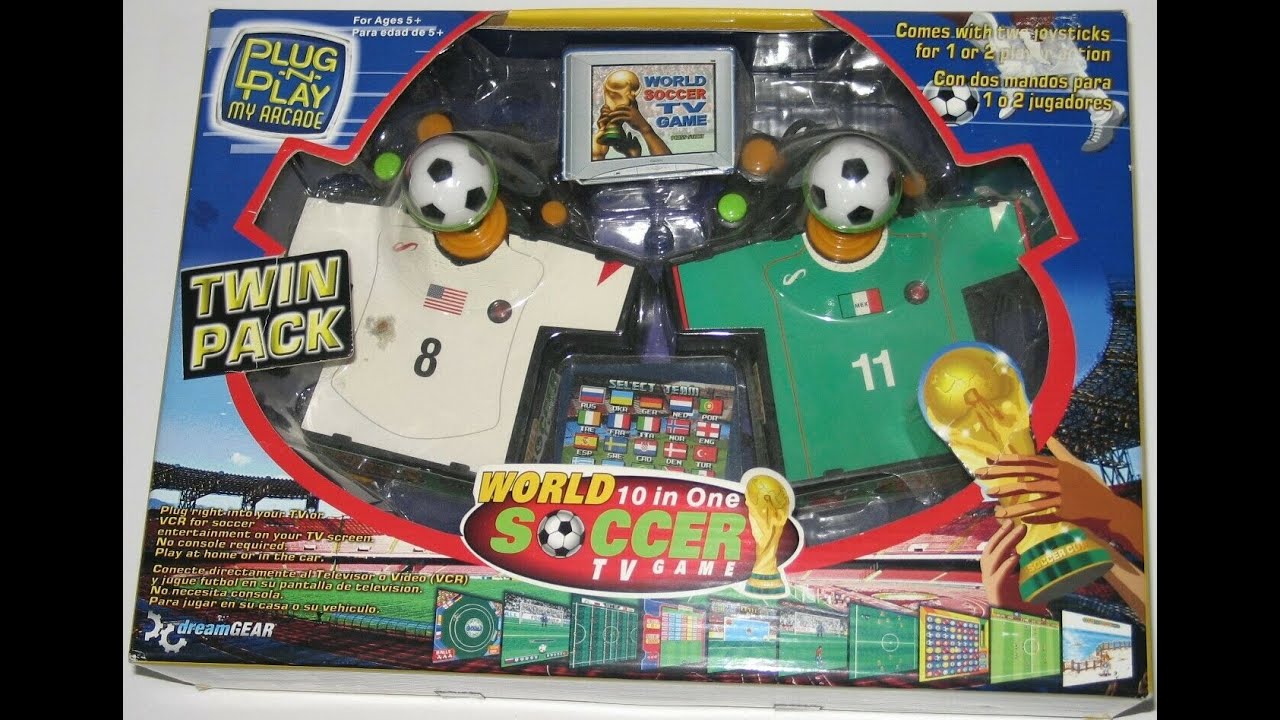 Plug n Play Games: Dreamgear World Soccer TV Game