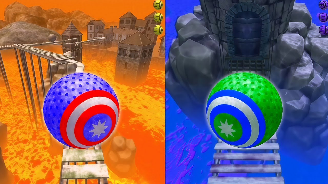 🌏📍🔴Rollance Adventure Balls Vs Reverse Video Gameplay SpeedRun | ROLLANCE GAME #245