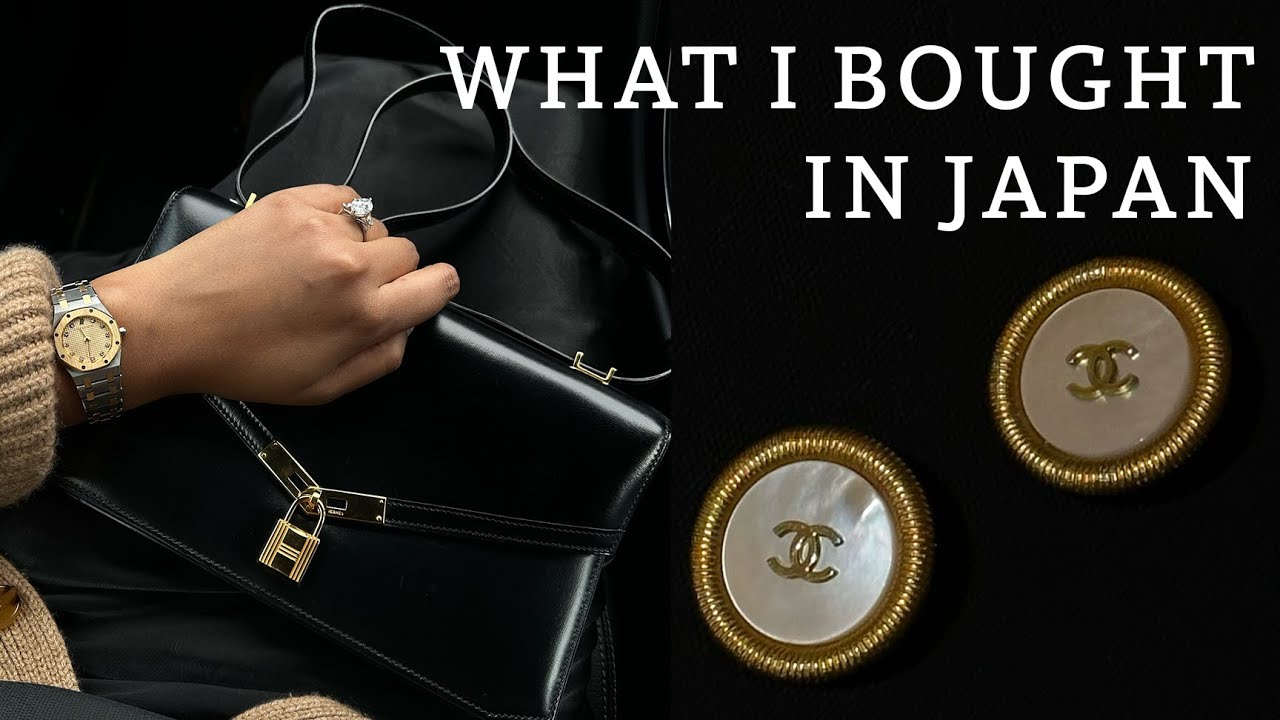 JAPAN HAUL | Hermes, Chanel, Audemars Piguet, Dior | The Best Luxury Vintage in Japan