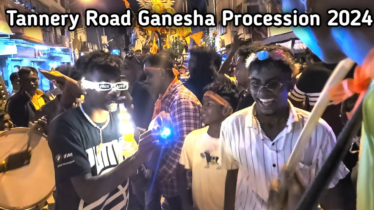 Tannery Road, DJ Halli, KG Halli, Ulsoor, Nagawara Ganesha Procession 2024 | TempleCrew #ganesha