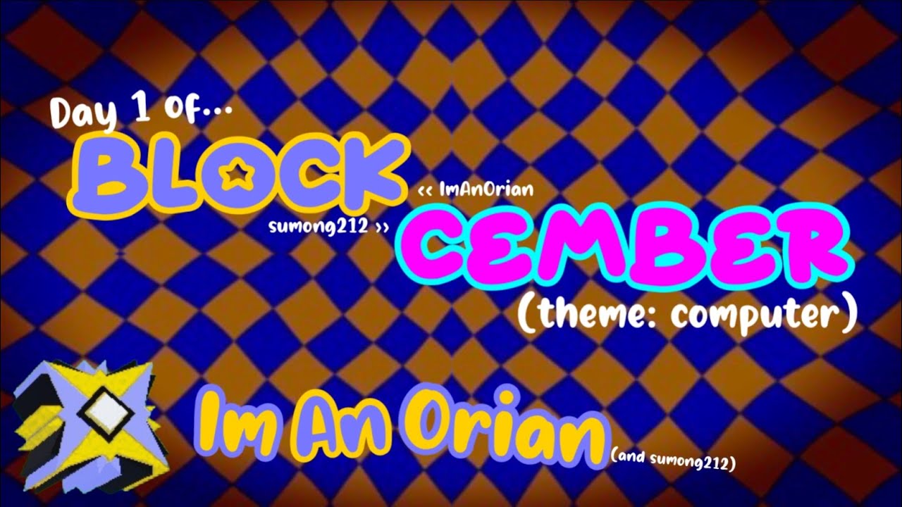 Blockcember day 1