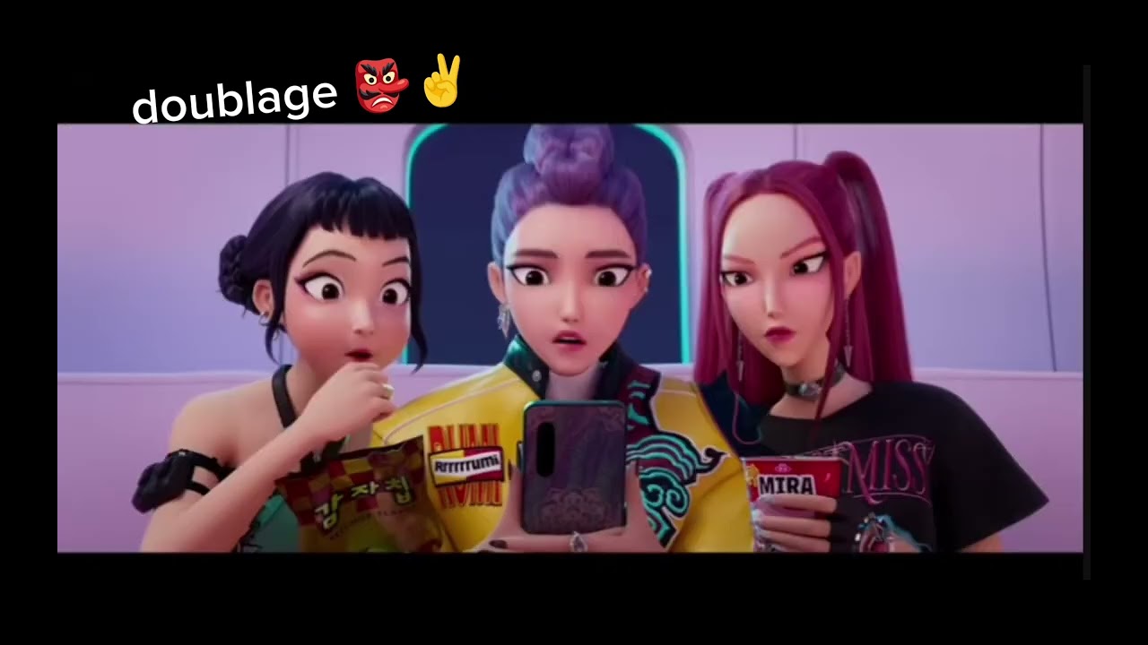 Doublage k-popo demon hunter dsl c nul 😭🤣