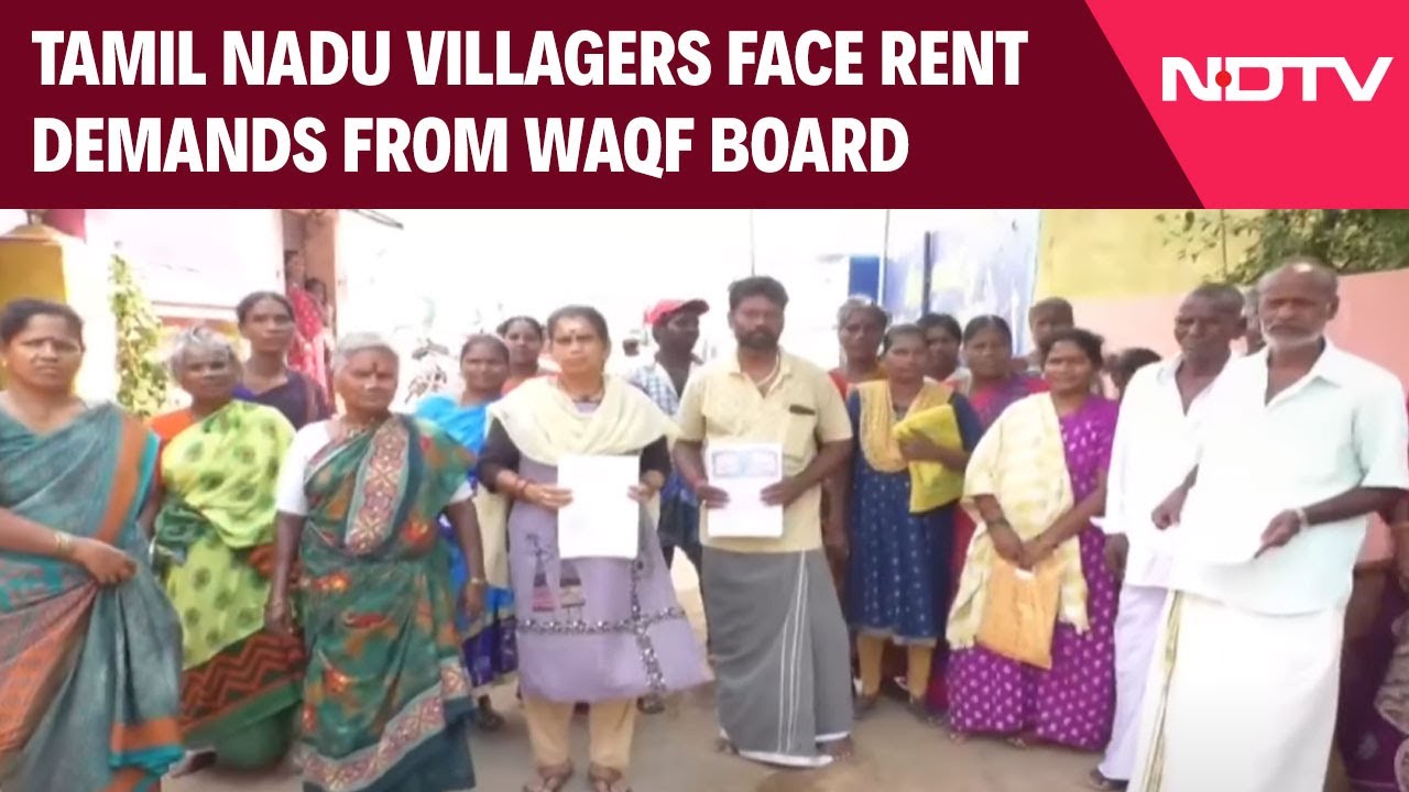 Waqf Act | Tamil Nadu Villagers Face Rent Demands From Waqf Board, Spark Outrage Over Land Claims