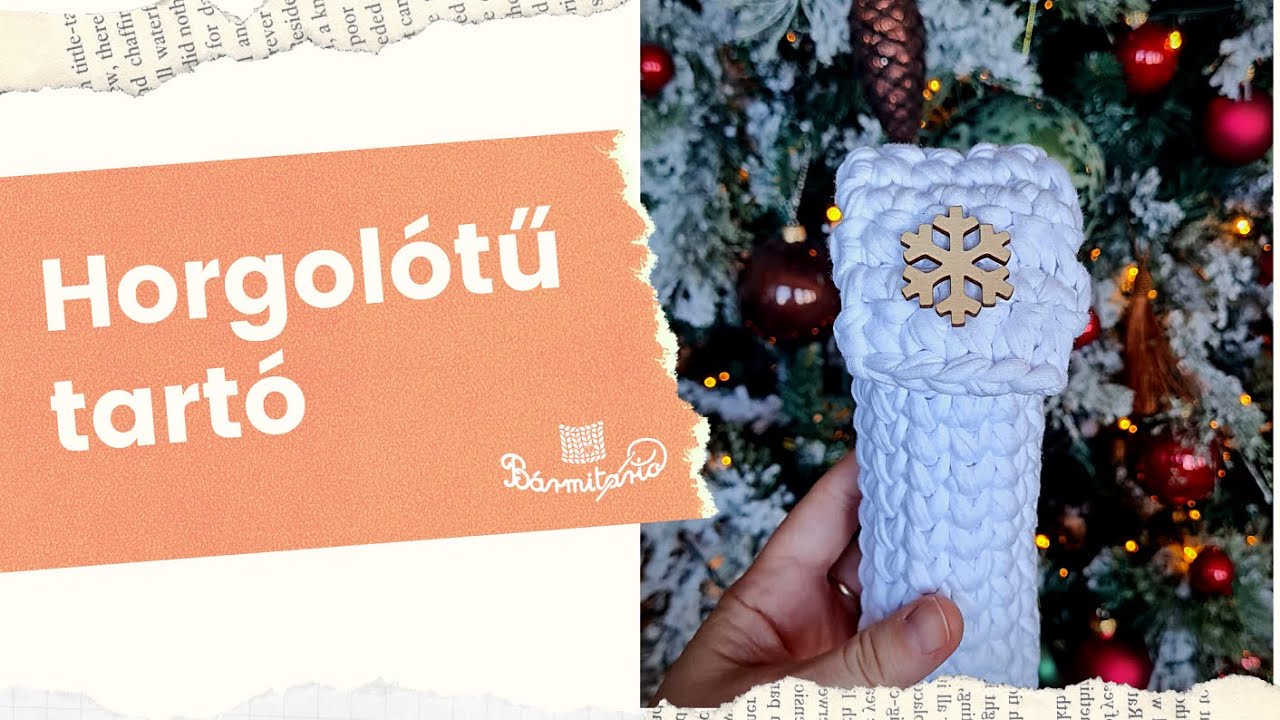 Horgolótű tartó - Pólófonalazz velünk!