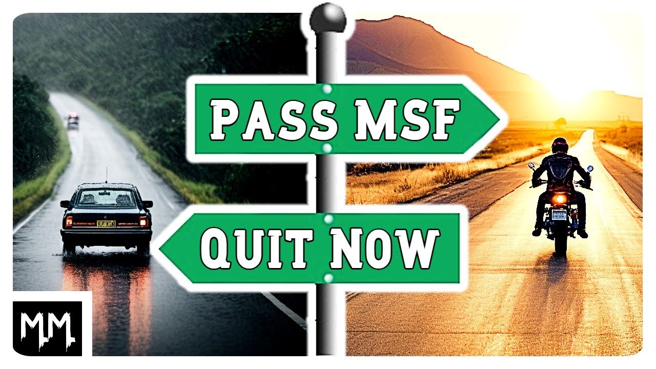 MSF Course: What to Expect | MOTORCYCLE LICENSE