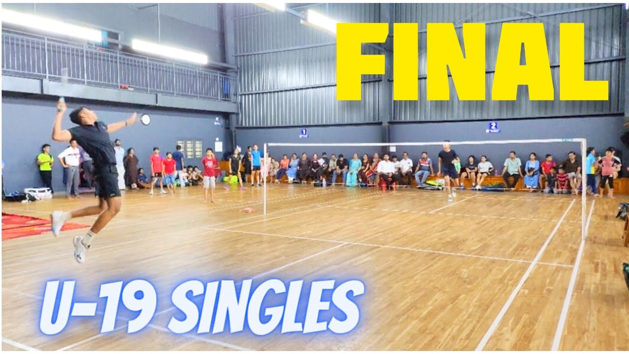 AKSHITH A VS SREENIVAS SHENOY | KANNUR DISTRICT BADMINTON CHAMPIONSHIP | U-19 SINGLES