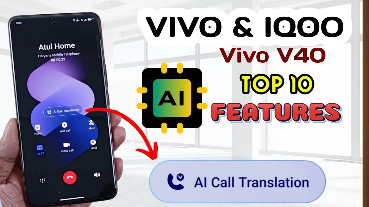 Vivo & Iqoo Top 10 AI features | Vivo V40 Top 10 AI features Must be Use in Your Phone