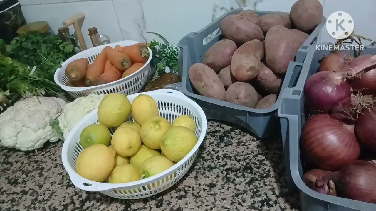 تقدية 💥 الخضر دجاج كلشي غالي درويش ليه الله🤲 محدها رخيصة غدي ندير منها سطوك 💪باركولي اخيرا صورتها👏