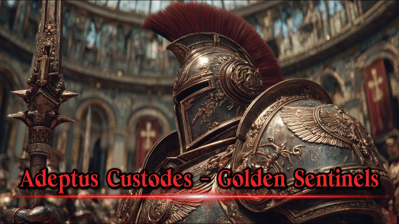 Adeptus Custodes - Golden Sentinels | Symphonic Metal Fan Song inspired by Warhammer40K