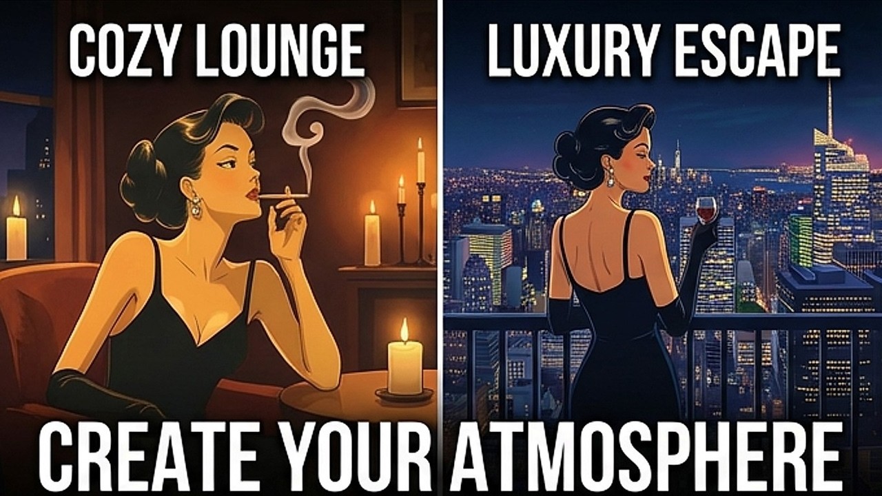 Playlist Jazz — Relax, Study, Luxury Night Vibes