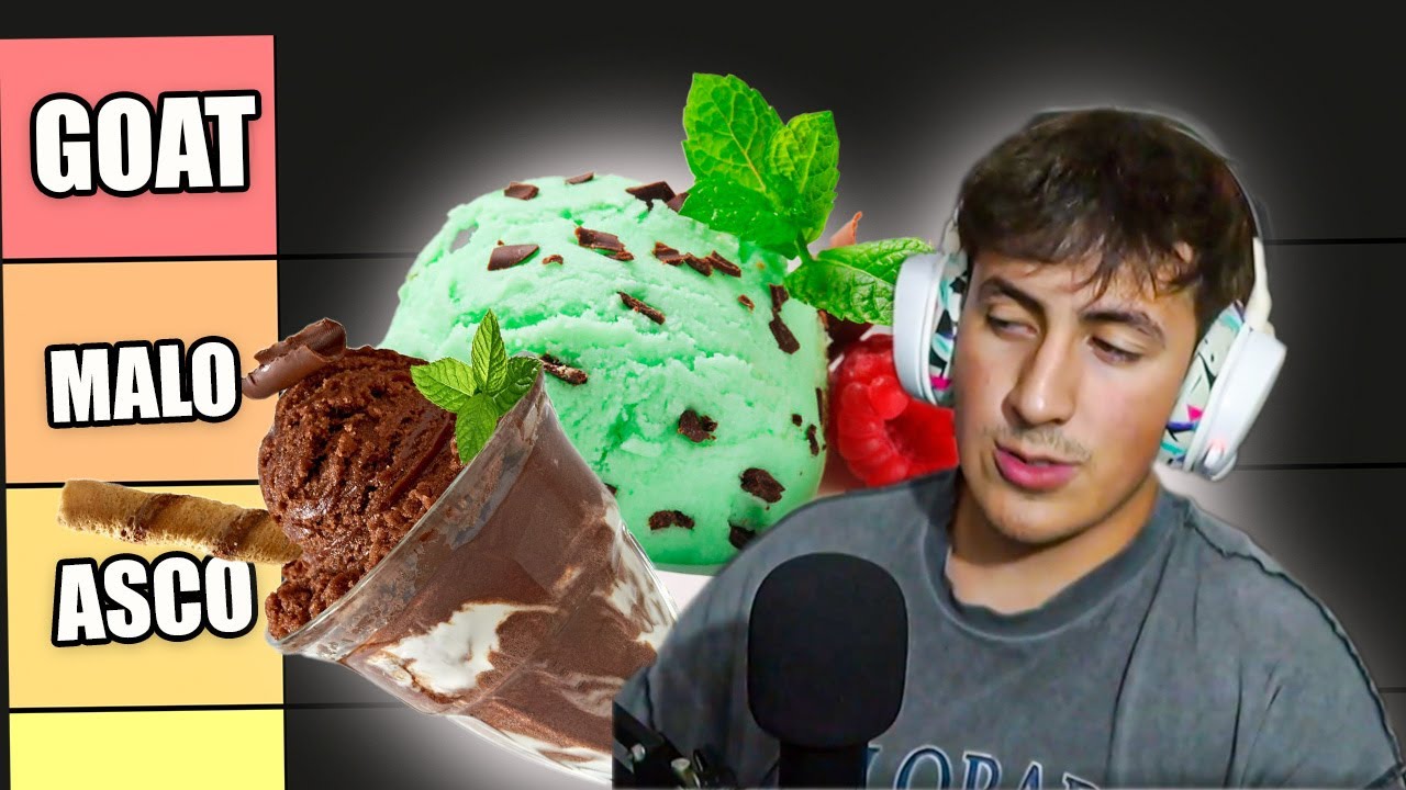 TIER LIST SABORES DE HELADO